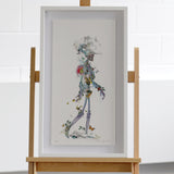 Drifting Skeleton - Framed Artwork - Kristjana S Williams Studio