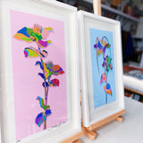 Iris in Technicolour - Art Print - Kristjana S Williams Studio