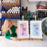 Florals in Technicolour - Art Print Collection - Kristjana S Williams Studio