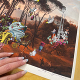 The Enchanted Dusk – After Voogd (II) - Art Print