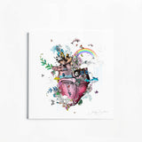 Heart of Nature - Art Print - Kristjana S Williams Studio