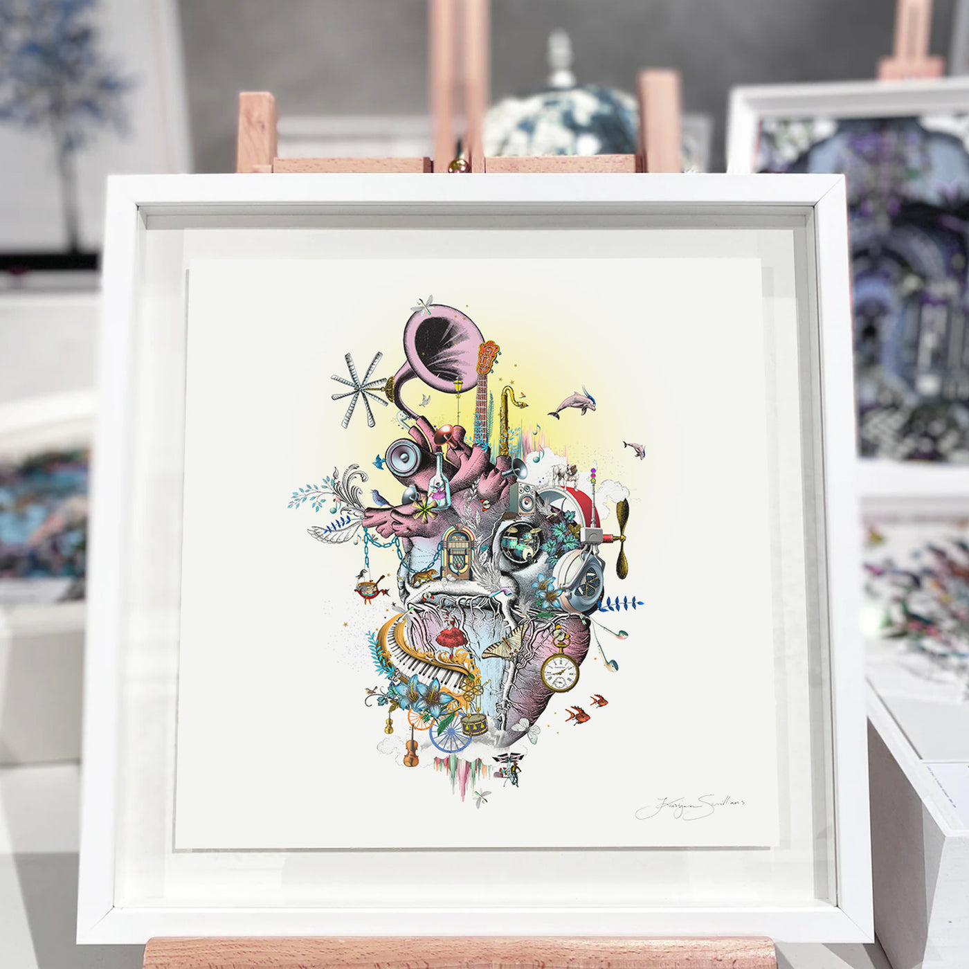 Sounds of the Heart - Art Print | Kristjana S Williams Studio