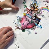 Heart of Nature - Art Print - Kristjana S Williams Studio