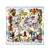 Globe Trotters Floating Maps - Original Artwork