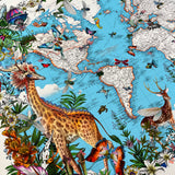 A Tall Giraffa World - Artist Proof - Kristjana S Williams Studio