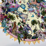Yellow Ceylon World Map - Artist Proof - Kristjana S Williams Studio