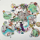 Bubbling London Map - Artist Proof