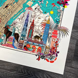 Manhattan Island Map - Artist Proof