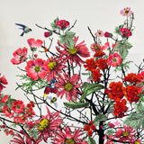 Red Floral Tree - Artist Proof