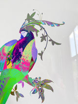 Neon Bird II - Framed Artwork - Kristjana S Williams Studio