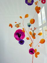 Pressed Flower Tree I - Framed Artwork - Kristjana S Williams Studio