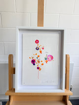 Pressed Flower Tree I - Framed Artwork - Kristjana S Williams Studio