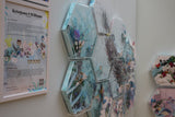 Hexagon Mural  - Original Artwork - Kristjana S Williams Studio
