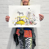 Zebra Gardur - Artist Proof