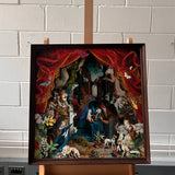 The Red Velvet Hound Gossaert - Diorama - Kristjana S Williams Studio