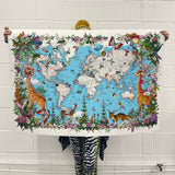 A Tall Giraffa World - Artist Proof - Kristjana S Williams Studio