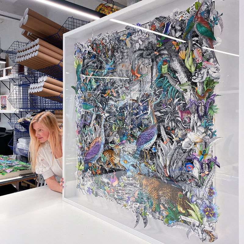 The Ink Jungle - Original Artwork - Kristjana S Williams Studio
