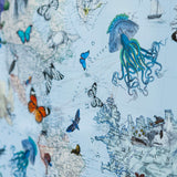 Klakinn - Circular Map - Art Print Collection - Kristjana S Williams Studio