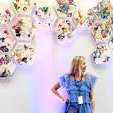 Hexagon Mural  - Original Artwork - Kristjana S Williams Studio