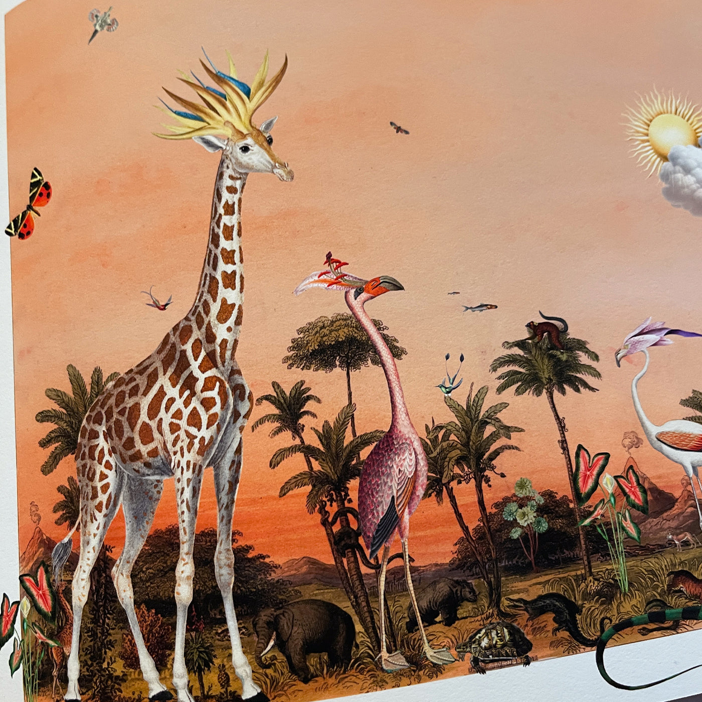 Solar Frost: View of Nature - Art Print | Kristjana S Williams Studio