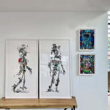 White Skeletons - Art Print Collection - Kristjana S Williams Studio