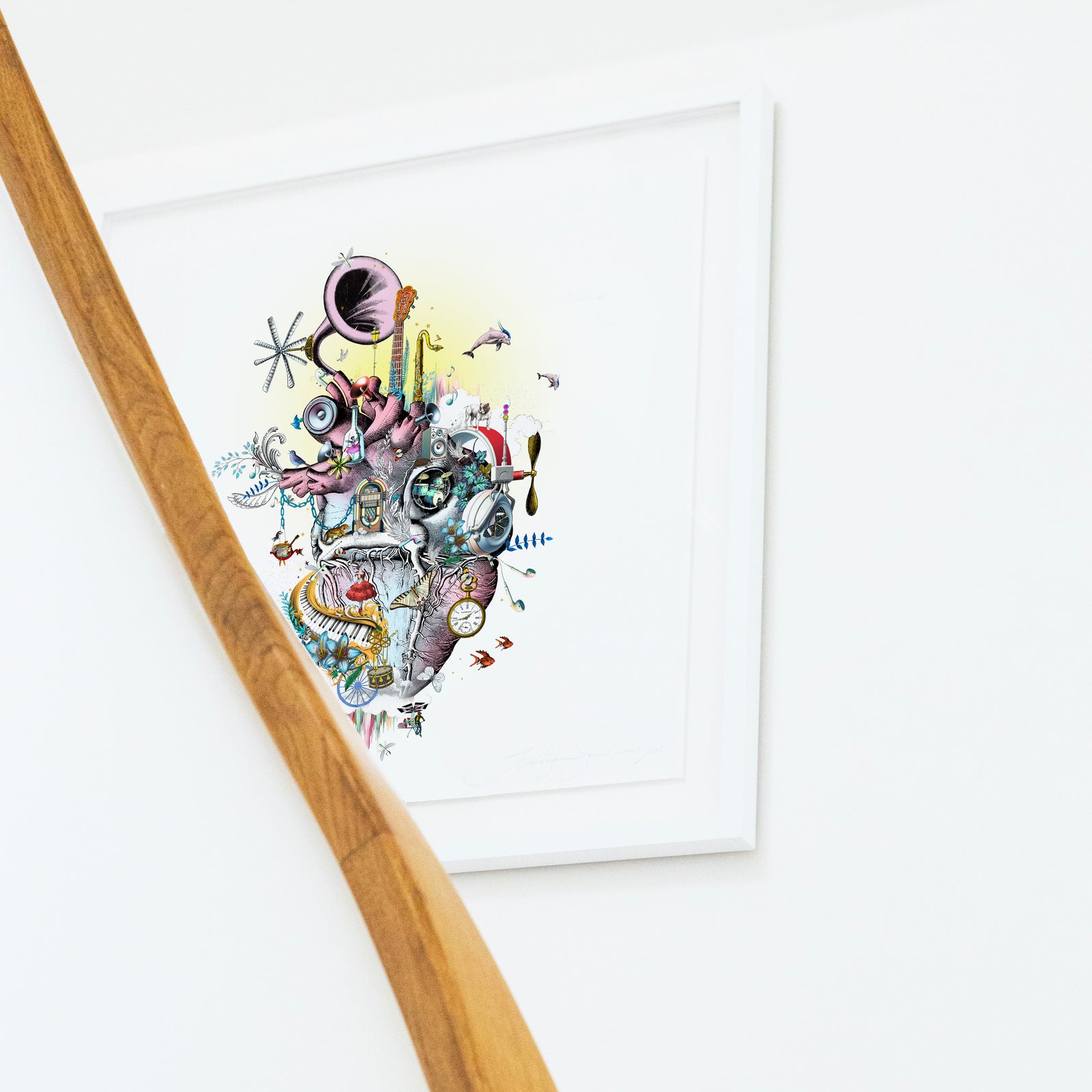 Sounds of the Heart - Art Print | Kristjana S Williams Studio