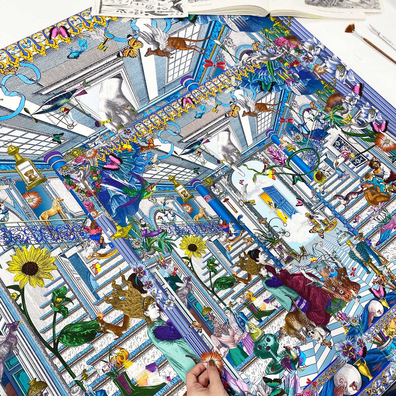 Tanning Draumaland - Skyjum - Art Print - Kristjana S Williams Studio