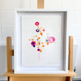 Pressed Flower Tree I - Framed Artwork - Kristjana S Williams Studio