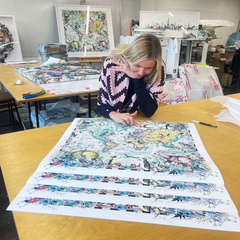 Polar Bears - Discoveries of the World - Art Print