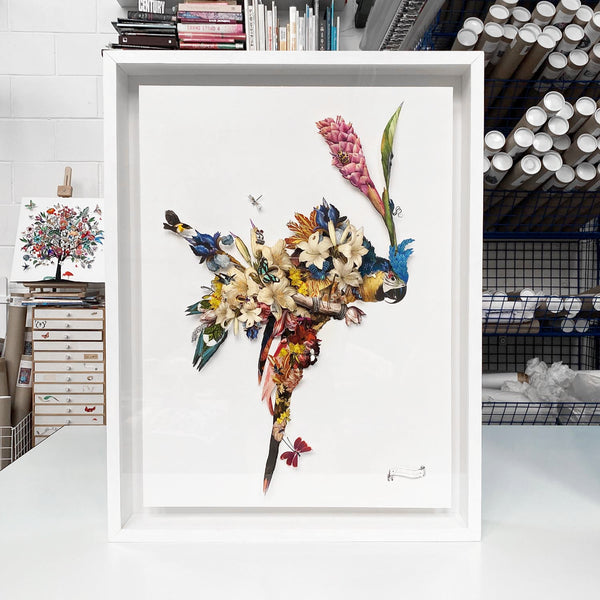The Flower House Lear 01 - Original Artwork 2023 - Kristjana S Williams Studio