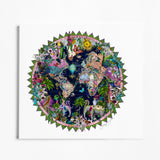 Næturblóm - Navy Ceylon - Art Print