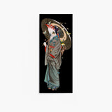 Aoi (strange dependence) - Silk print exploration - Art Print - Kristjana S Williams Studio