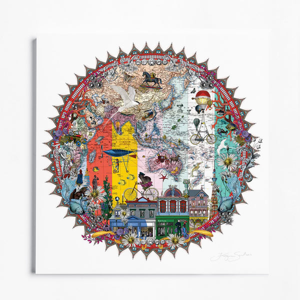 Hringlaga Paul Smith II - Art Print - Kristjana S Williams Studio