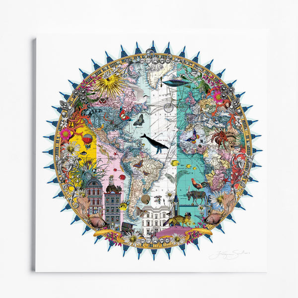 Hringlaga Paul Smith I - Art Print - Kristjana S Williams Studio