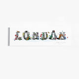 London Letur - Eg tek ofan - Art Print - Kristjana S Williams Studio