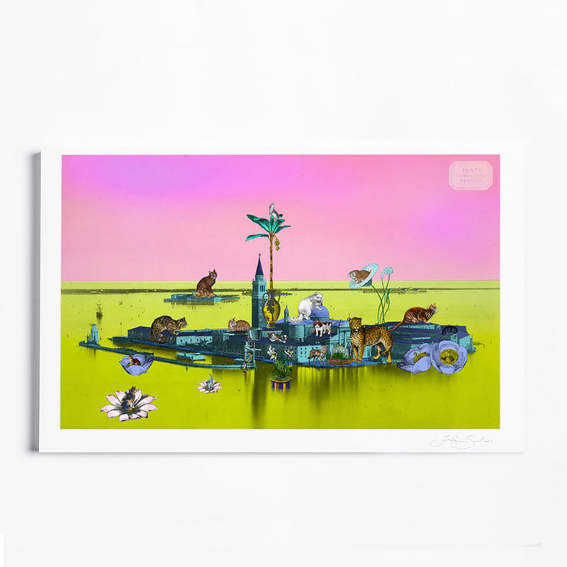 Luminous Gatti Eyja - Art Print - Kristjana S Williams Studio