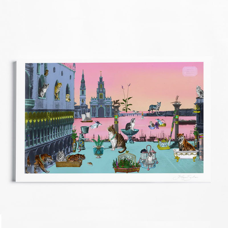 Luminous Laguna Dyranna - Art Print - Kristjana S Williams Studio