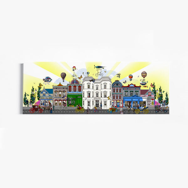 Paul Smith's Sunshine Palace - Art Print - Kristjana S Williams Studio