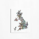 Rainbow Gaeda Bretland - Art Print - Kristjana S Williams Studio