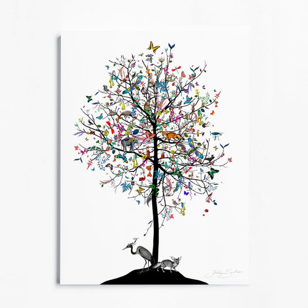 The London Aesop tree - Art Print - Kristjana S Williams Studio