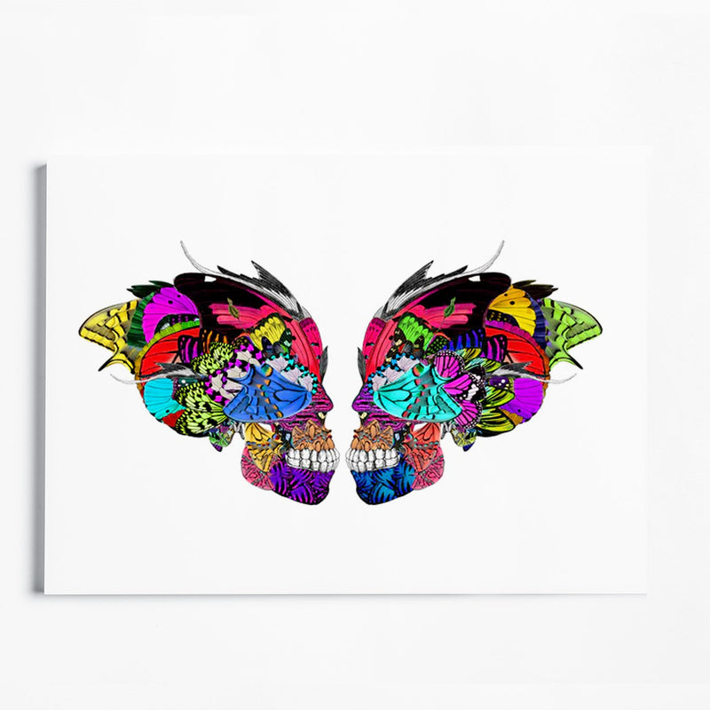 Undir fjogur Augu Skulls - Art Print - Kristjana S Williams Studio