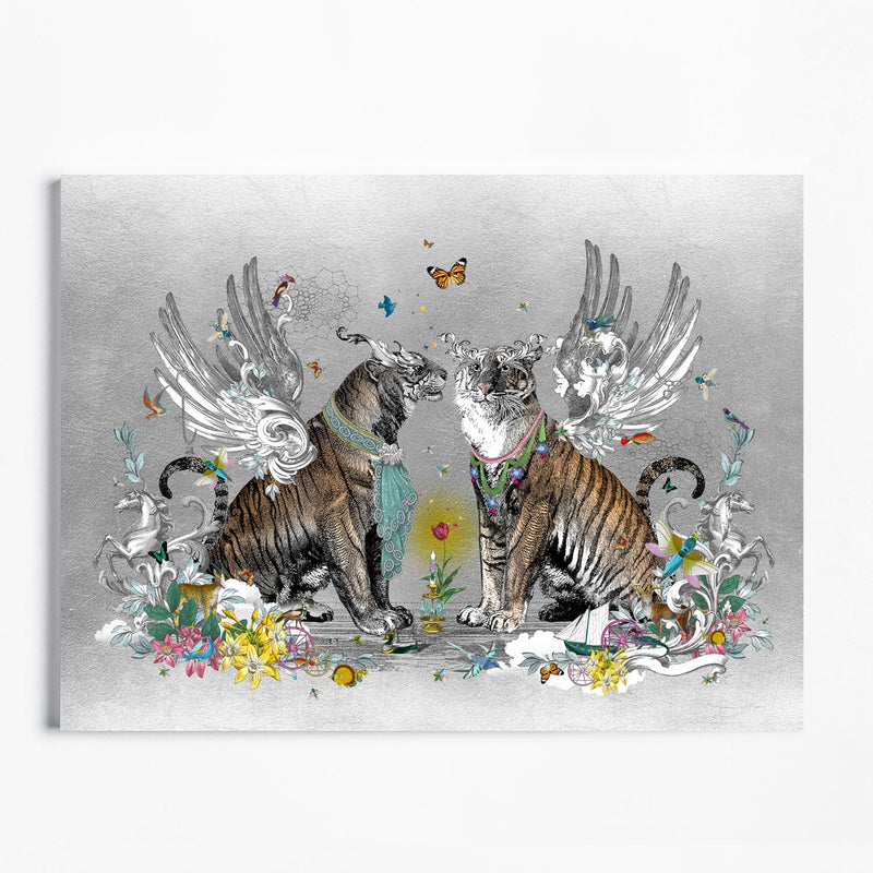 Love Cats & Bird - Art Print collection - Kristjana S Williams Studio