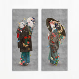 Akari and Aoi Silfur - Art Print Collection - Kristjana S Williams Studio