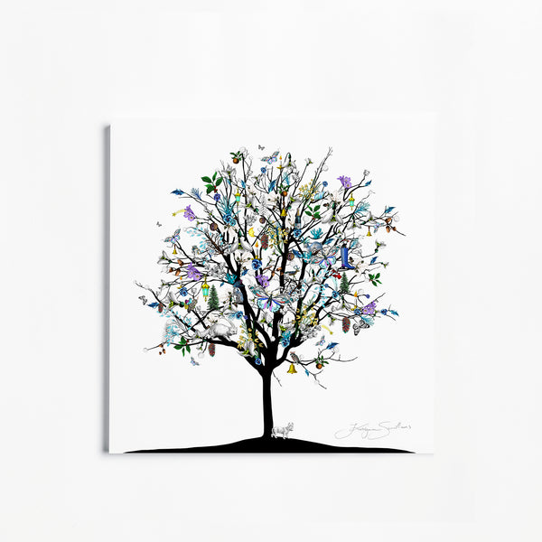 Four Season Tree - Vetur - Art Print - Kristjana S Williams Studio