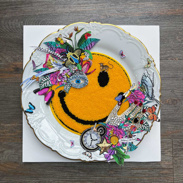 Smiley Plötur - Original Artwork 2023 - Kristjana S Williams Studio