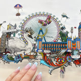 The London Skyline – Kettir og Kóngar - 3D Artwork - Kristjana S Williams Studio