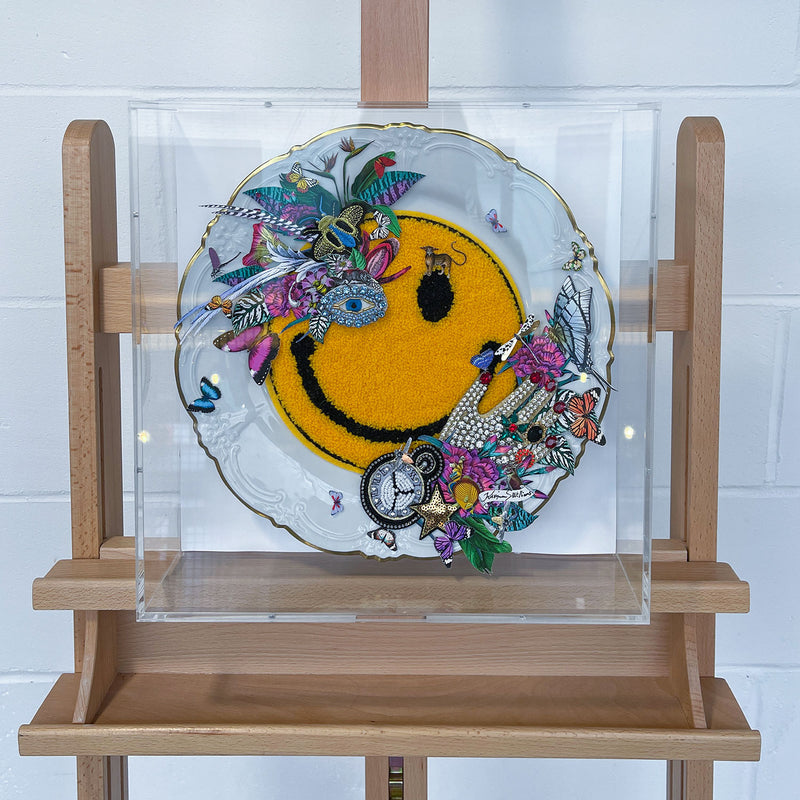 Smiley Plötur - Original Artwork 2023 - Kristjana S Williams Studio