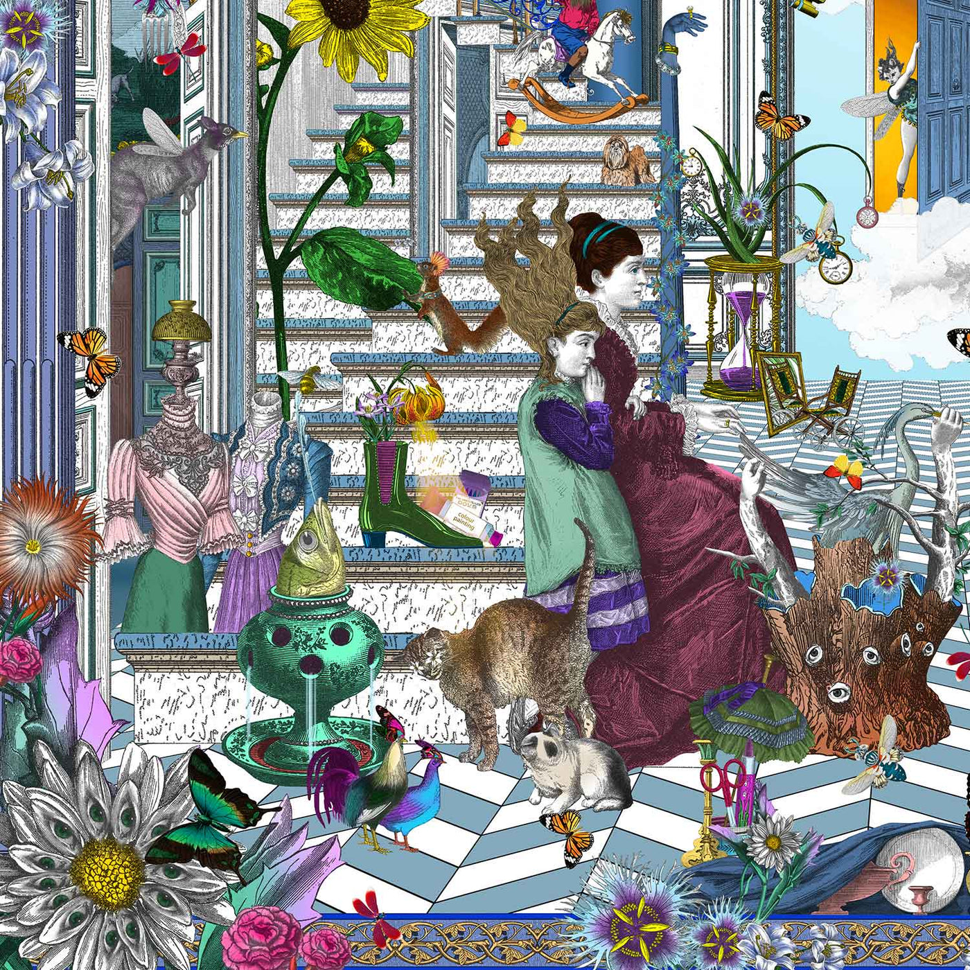 Tanning Draumaland - Skyjum - Art Print | Kristjana S Williams Studio