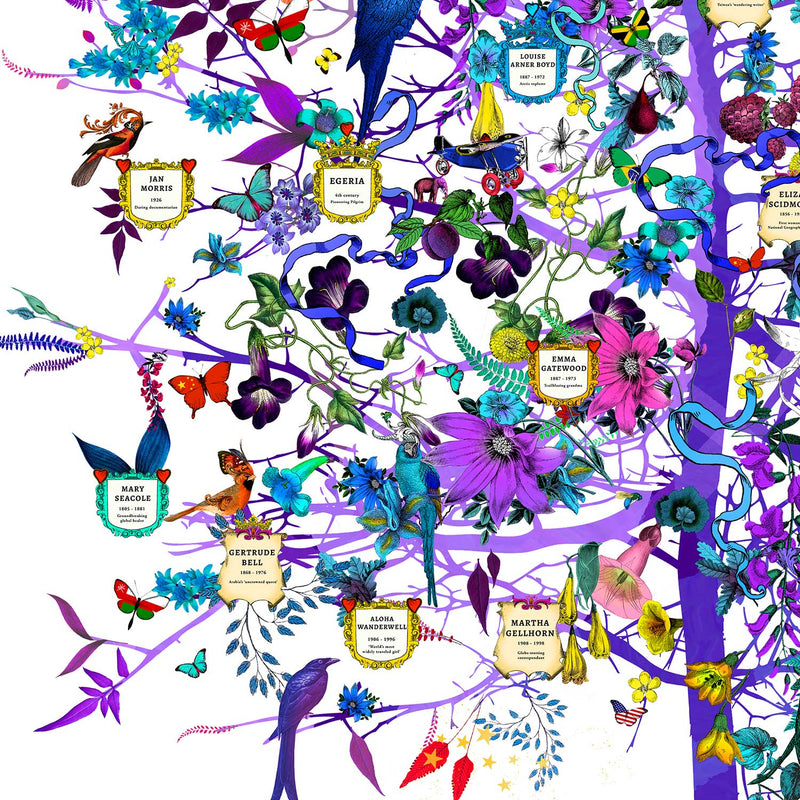 The Tree of Exploration - Art Print - Kristjana S Williams Studio
