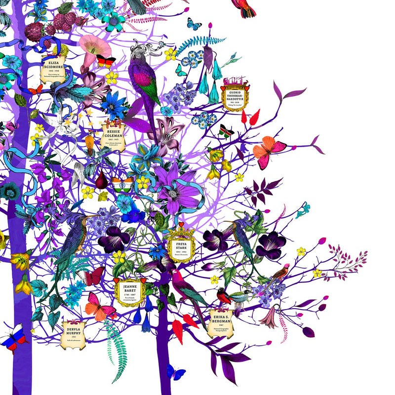 The Tree of Exploration - Art Print - Kristjana S Williams Studio